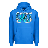 True Royal cozy season with snowman ado Premium Hoodie - AdoDesignShop