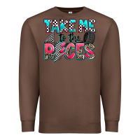 Chestnut take me to the races Premium Sweatshirt - Zillion Design Studio
