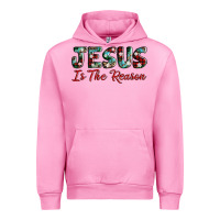 Fuchsia Pink jesus is the reason Urban Hoodie - AdoDesignShop