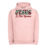 Pigment Salmon jesus is the reason Urban Hoodie - AdoDesignShop