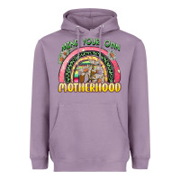 Lavender mind your own motherhood Heavyweight Hoodie - Zillion Design Studio