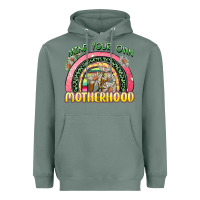 Sage mind your own motherhood Heavyweight Hoodie - Zillion Design Studio