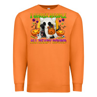 Carrot I Ghost People All Ready Round Premium Sweatshirt - texasbilliewilder