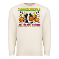 Sandshell I Ghost People All Ready Round Premium Sweatshirt - texasbilliewilder
