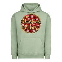 Pigment Oil Green christmas vibes Urban Hoodie - AdoDesignShop