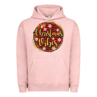 Pigment Salmon christmas vibes Urban Hoodie - AdoDesignShop