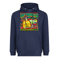 Navy mamacita needs a margarita Heavyweight Hoodie - Zillion Design Studio