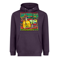 Plum mamacita needs a margarita Heavyweight Hoodie - Zillion Design Studio