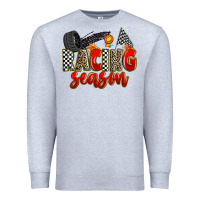 Heather Grey racing season Premium Sweatshirt - Zillion Design Studio