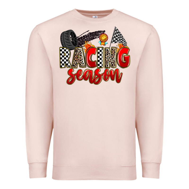 Racing Season Premium Sweatshirt by Zillion Design Studio | Teevron