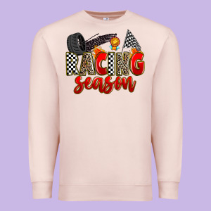 Racing Season Premium Sweatshirt Designed By Zillion Design Studio