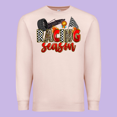 Racing Season Premium Sweatshirt Designed By Zillion Design Studio
