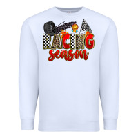 White racing season Premium Sweatshirt - Zillion Design Studio