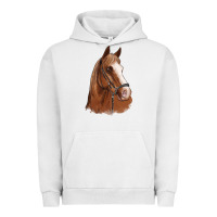 Pigment Lunar Rock horse portrait Urban Hoodie - Artiststas