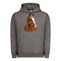 Pigment Tornado horse portrait Urban Hoodie - Artiststas