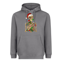 Storm Christmas Skeleton Heavyweight Hoodie - RanaPortraitStore
