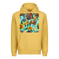 Farm Seamless Pattern Premium Hoodie | Teevron