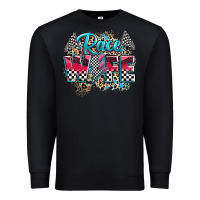 Black race wife Premium Sweatshirt - Zillion Design Studio