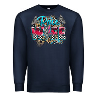 Navy race wife Premium Sweatshirt - Zillion Design Studio