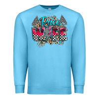 Ocean Blue race wife Premium Sweatshirt - Zillion Design Studio