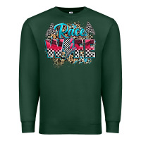 Sports Green race wife Premium Sweatshirt - Zillion Design Studio