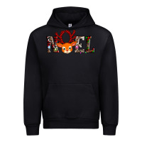Black noel reindeer Urban Hoodie - AdoDesignShop