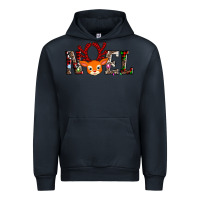 Navy noel reindeer Urban Hoodie - AdoDesignShop
