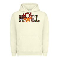 Pigment Pistachio noel reindeer Urban Hoodie - AdoDesignShop