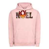 Pigment Salmon noel reindeer Urban Hoodie - AdoDesignShop