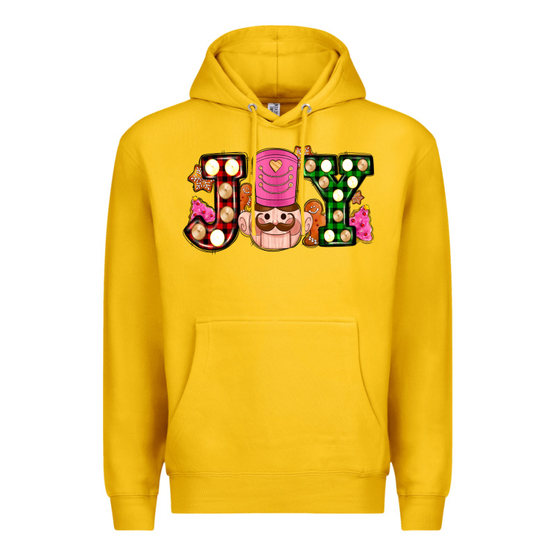 Christmas Joy Snacks And Nutcracker Cookies Ado Premium Hoodie by AdoDesignShop | Teevron