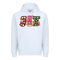 White Christmas joy snacks and nutcracker cookies ado Premium Hoodie - AdoDesignShop