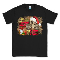 Black this is as merry as i get skull Classic Tee - FaDigitalArtStudio