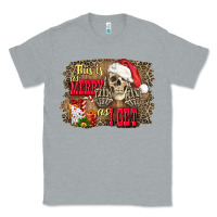 Heather Grey this is as merry as i get skull Classic Tee - FaDigitalArtStudio