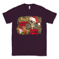 Plum this is as merry as i get skull Classic Tee - FaDigitalArtStudio