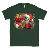 Sports Green this is as merry as i get skull Classic Tee - FaDigitalArtStudio