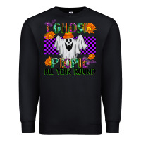 Black I Ghost People All Year Round Premium Sweatshirt - texasbilliewilder