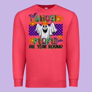 I Ghost People All Year Round Premium Sweatshirt Designed By Texasbilliewilder