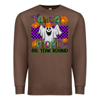Chestnut I Ghost People All Year Round Premium Sweatshirt - texasbilliewilder