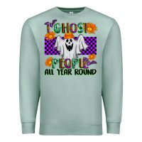 Seafoam I Ghost People All Year Round Premium Sweatshirt - texasbilliewilder