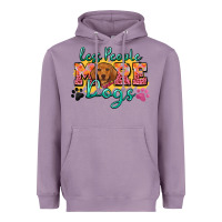 Lavender less people more dogs Heavyweight Hoodie - Zillion Design Studio