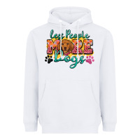 White less people more dogs Heavyweight Hoodie - Zillion Design Studio