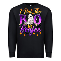 Black I Put The Boo In Boujee Premium Sweatshirt - texasbilliewilder