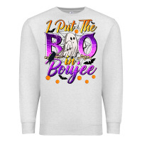 Oatmeal Heather I Put The Boo In Boujee Premium Sweatshirt - texasbilliewilder