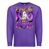 Purple I Put The Boo In Boujee Premium Sweatshirt - texasbilliewilder