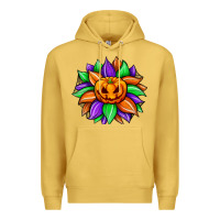 Antique Gold sunflower halloween Premium Hoodie - JahusDesignShop