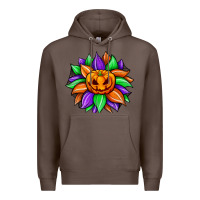 Coffee sunflower halloween Premium Hoodie - JahusDesignShop