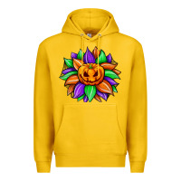 Lemon sunflower halloween Premium Hoodie - JahusDesignShop