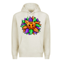 Sunflower Halloween Premium Hoodie | Teevron