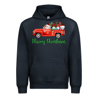 Navy merry christmas truck gnomes Urban Hoodie - AdoDesignShop