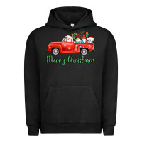 Pigment Black merry christmas truck gnomes Urban Hoodie - AdoDesignShop